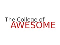 College of Awesome