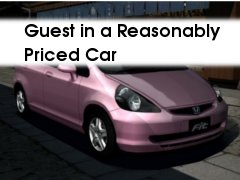 Guest in a Reasonably Priced Car