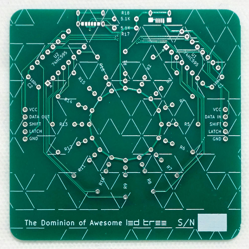 front of the circuit board
