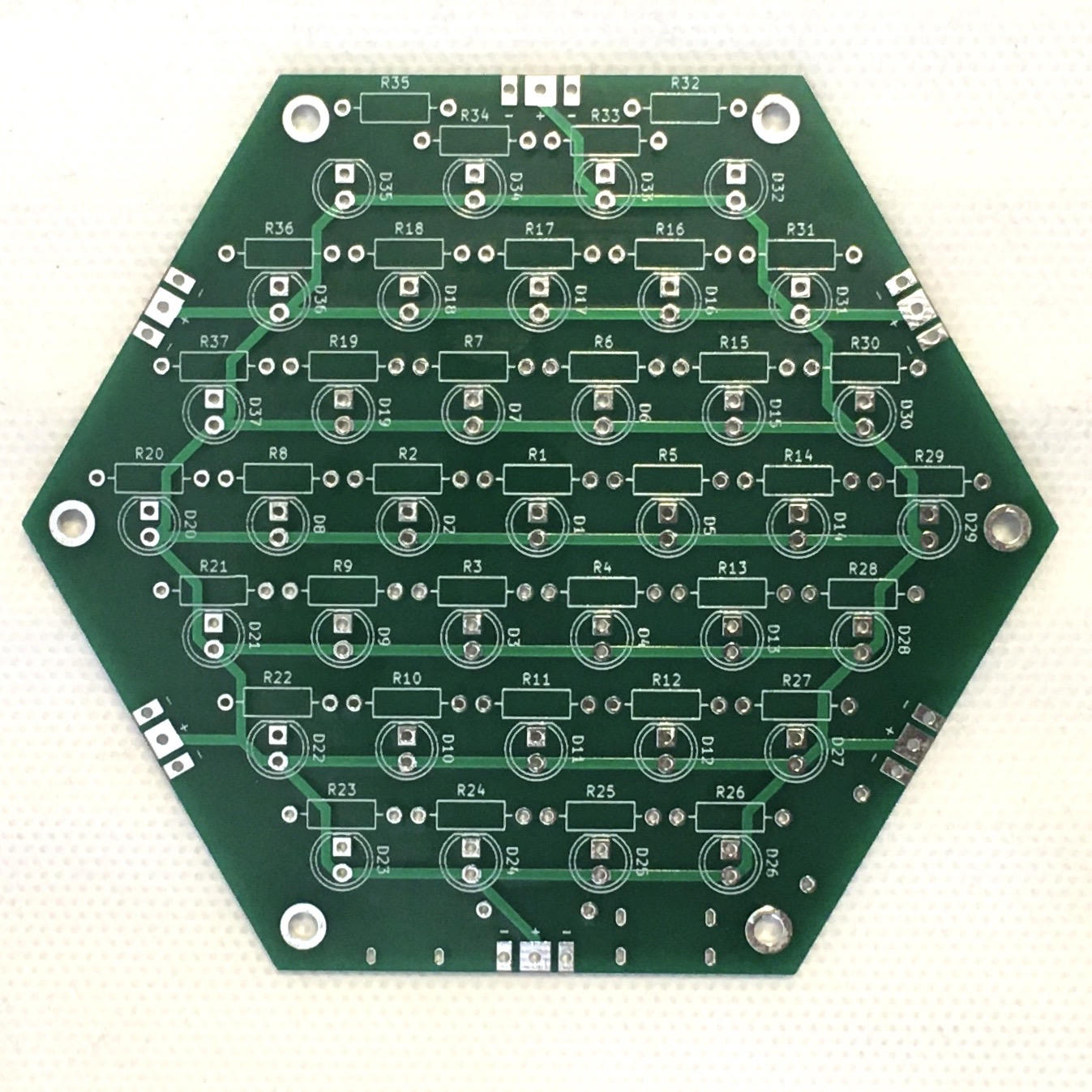 TODO front of the circuit board