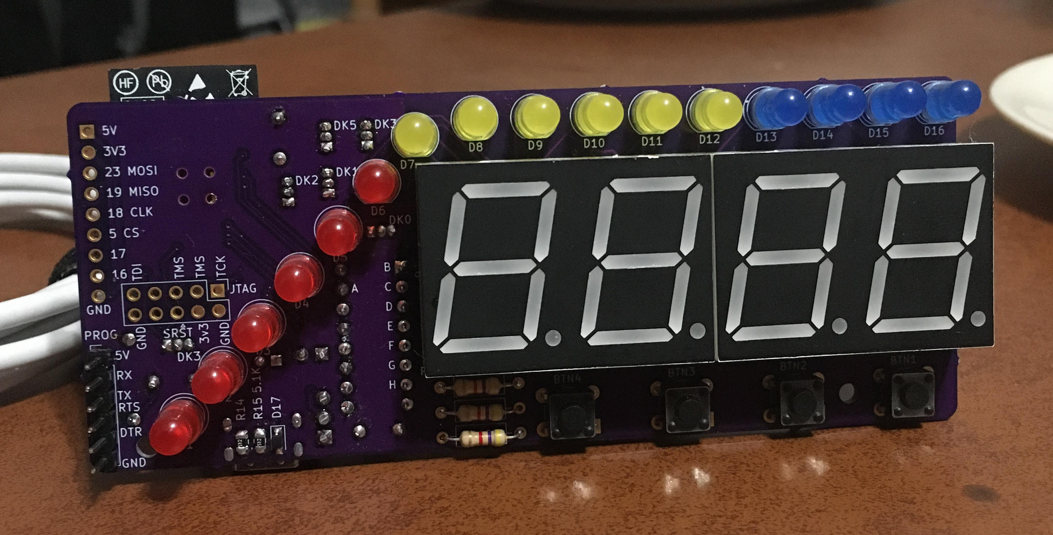 front of REDLINE board